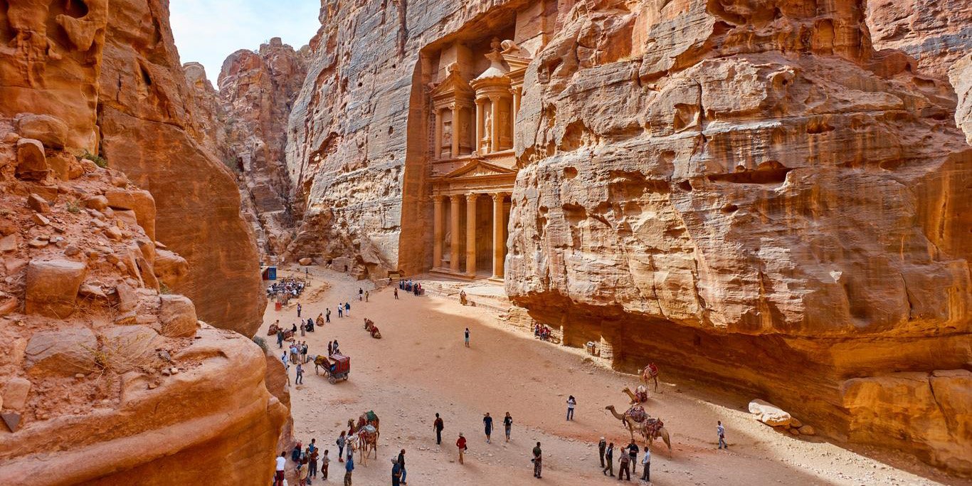 Day Trip to Petra by Ferry scenic view